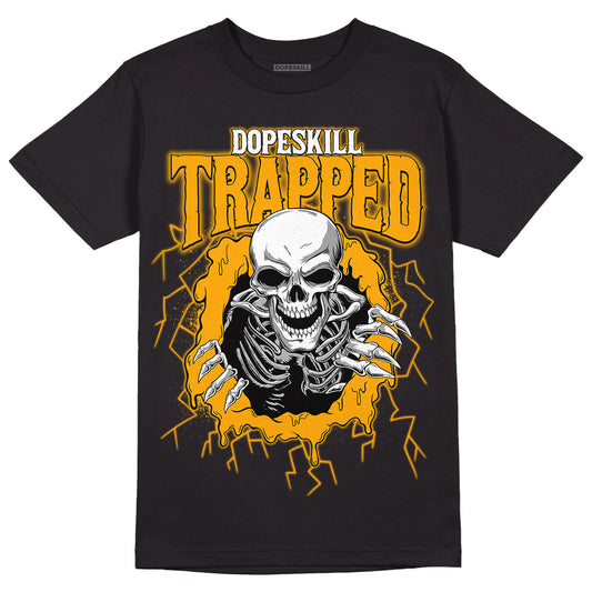 Black Taxi 12s DopeSkill T-Shirt Trapped Halloween Graphic - Black