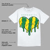 Dunk Low Reverse Brazil DopeSkill T-Shirt Slime Drip Heart Graphic