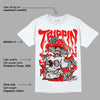 Cherry 11s DopeSkill T-Shirt Trippin Graphic