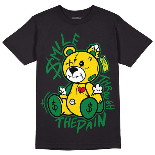 Dunk Low Reverse Brazil DopeSkill T-Shirt BEAN Graphic - Black