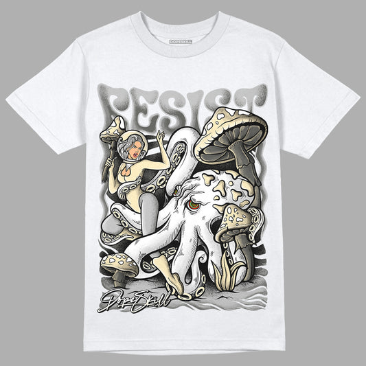 Jordan 4 Retro SE Craft Photon Dust DopeSkill T-Shirt Resist  Graphic Streetwear  - White 