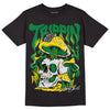 Dunk Low Reverse Brazil DopeSkill T-Shirt Trippin Graphic - Black