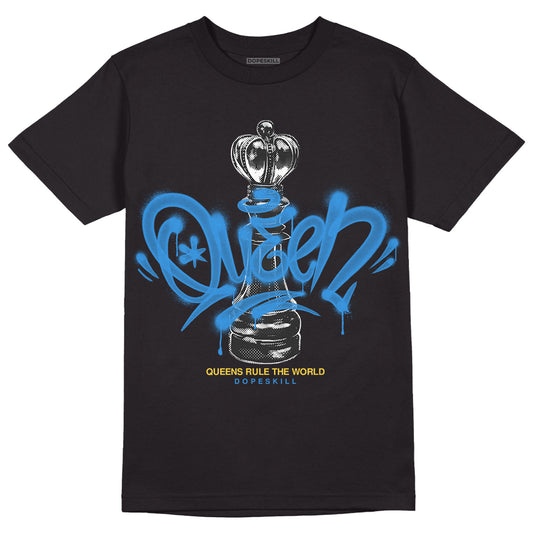 Dunk Low Pro SB Homer DopeSkill T-Shirt Queen Chess Graphic Streetwear - Black