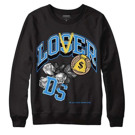 SB Dunk Low Homer DopeSkill Sweatshirt Loser Lover Graphic - Black