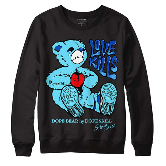 SB Dunk Argon DopeSkill Sweatshirt Love Kills Graphic