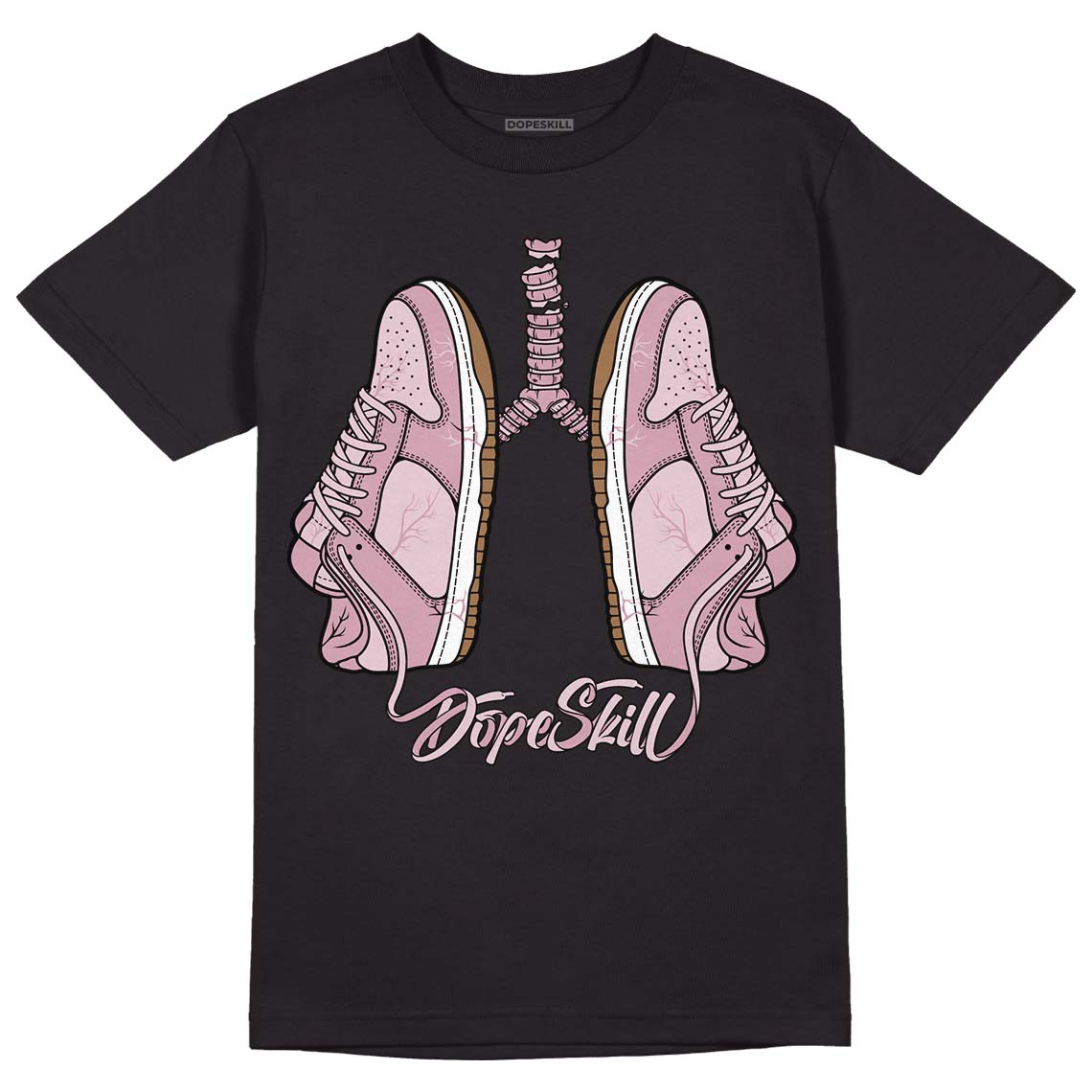 Dunk Low Teddy Bear Pink DopeSkill T-Shirt Breathe Graphic - Black
