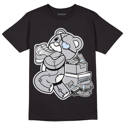 Jordan 11 Retro Low Cement Grey DopeSkill T-Shirt Bear Steals Sneaker Graphic Streetwear - Black