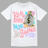 Candy Easter Dunk Low DopeSkill T-Shirt Real Ones Move In Silence Graphic - White