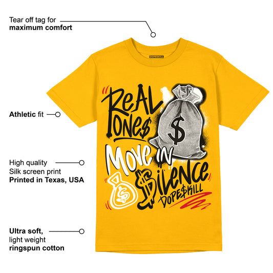 AJ 13 Del Sol DopeSkill Del Sol T-shirt Real Ones Move In Silence Graphic