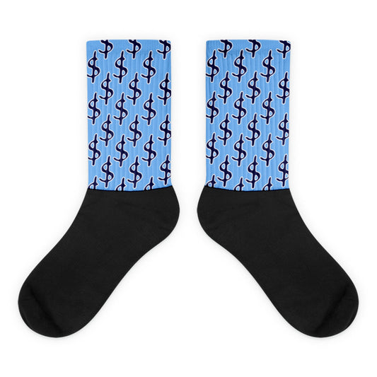 Jordan 6 University Blue Dopeskill Socks Money Graphic Streetwear