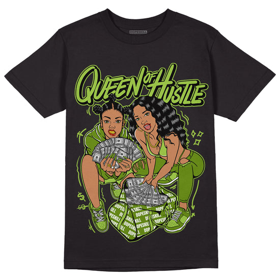 Dunk Low 'Chlorophyll' DopeSkill T-Shirt Queen Of Hustle Graphic - Black 