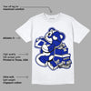 Racer Blue White Dunk Low DopeSkill T-Shirt Bear Steals Sneaker Graphic