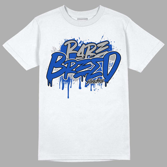 AJ 5 Racer Blue DopeSkill T-Shirt Rare Breed Graphic