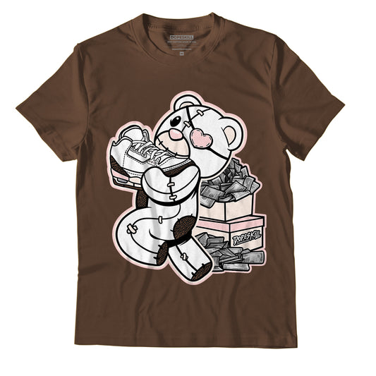 Jordan 3 Neapolitan DopeSkill Dark Mocha T-shirt Bear Steals Sneaker Graphic