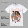 Rose Whisper Dunk Low DopeSkill T-Shirt Queen Of Hustle Graphic