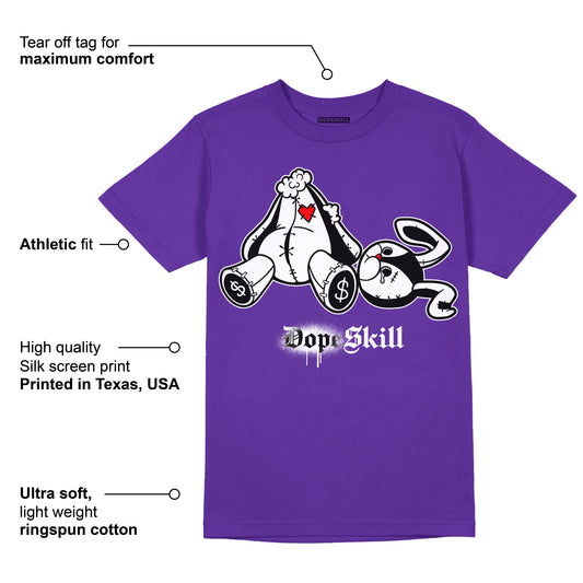 PURPLE Collection DopeSkill Purple T-shirt Don’t Break My Heart Graphic
