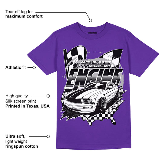 PURPLE Collection DopeSkill Purple T-shirt ENGINE Tshirt Graphic