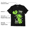 AJ 5 Green Bean DopeSkill T-Shirt Love Sick Graphic