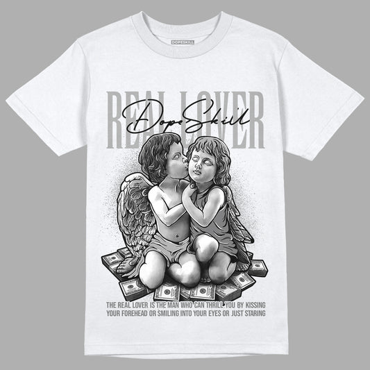 Stealth 12s DopeSkill T-Shirt Real Lover Graphic - White