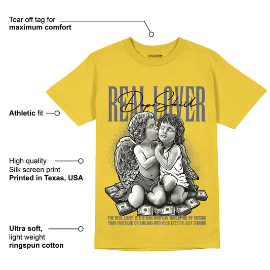 Lightning 4s DopeSkill Tour Yellow T-shirt Real Lover Graphic