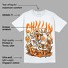 Dunk Low Magma Orange DopeSkill T-Shirt Chillin Graphic