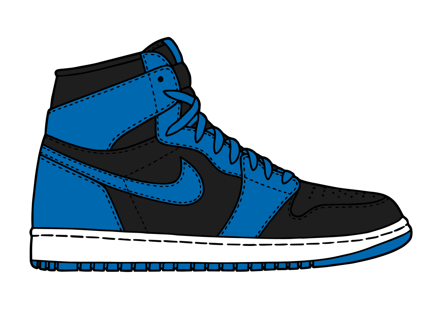 Jordan 1 Dark Marina Blue