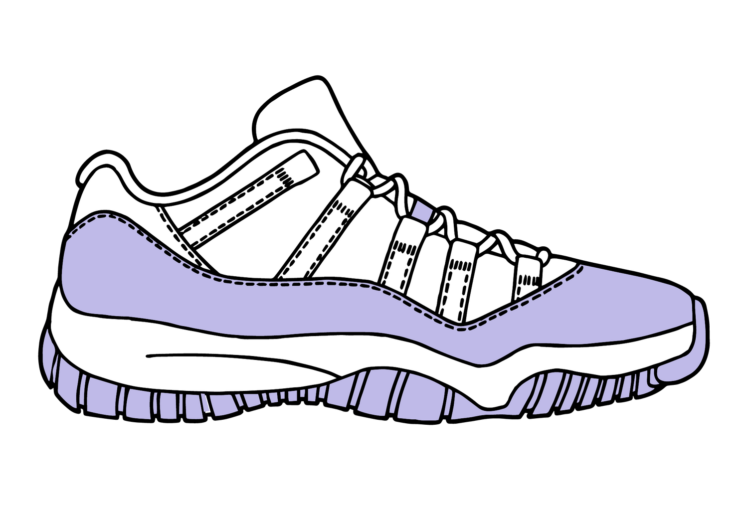 Jordan 11 Low Pure Violet