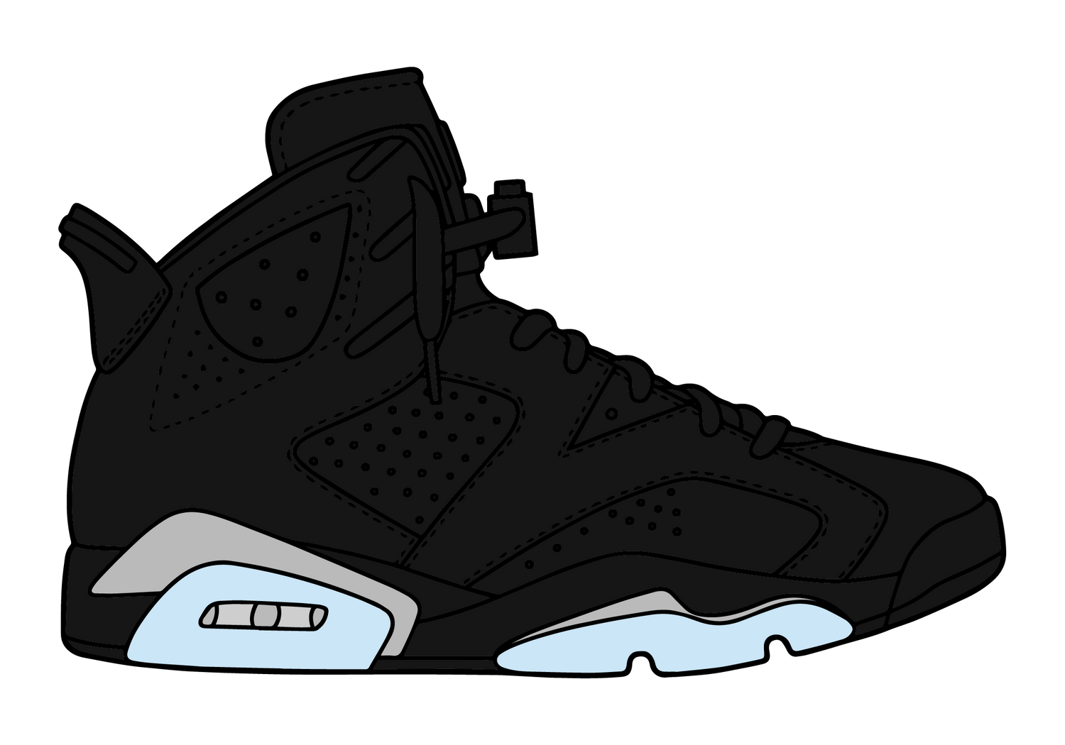 Black Metallic Chrome 6S Collection