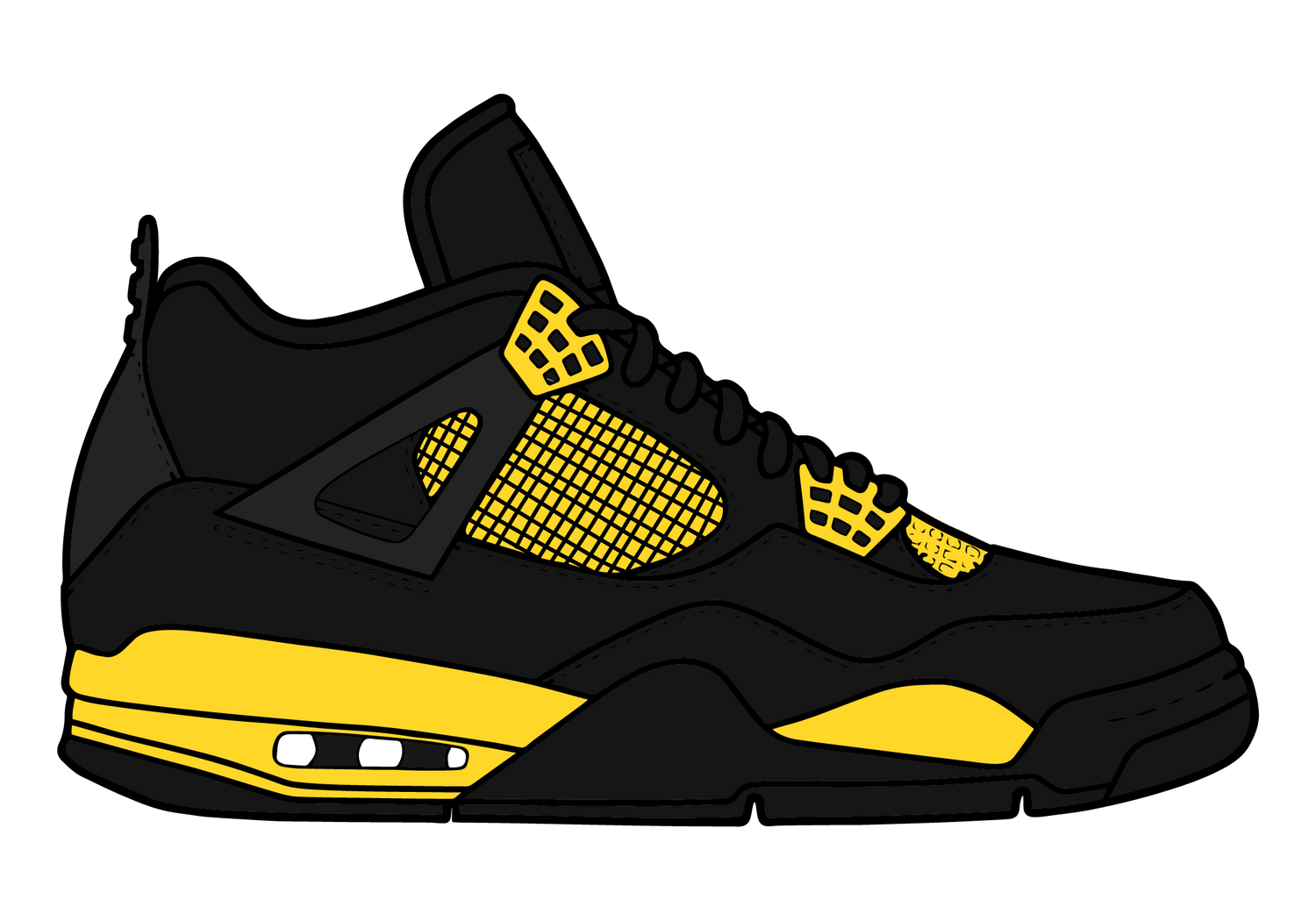 YELLOW THUNDER 4S