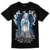 Jordan Spiz’ike Low “White/Obsidian” DopeSkill T-Shirt Angels Graphic Streetwear - Black