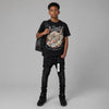 Black Cat 4s DopeSkill T-Shirt Whippin Graphic