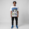 Griffey Max 1 'Varsity Royal' DopeSkill Oversize Print T-Shirt Real Ones Choose Loyalty Graphic