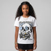 White Metallic 5s DopeSkill T-Shirt Rebirth Graphic