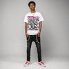 Travis Scott x “Pink Pack” 1s DopeSkill T-Shirt Distorted Realms Graphic