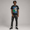 Black University Blue 5s DopeSkill T-Shirt Loyal To The Bag Graphic