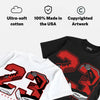 Toro Bravo 4s DopeSkill T-Shirt 23 with 4s Pattern Graphic