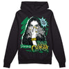 Jordan 5 “Lucky Green” DopeSkill Hoodie Sweatshirt NPC Graphic Streetwear - White