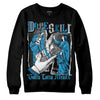 Jordan 4 Retro Military Blue DopeSkill Sweatshirt Gotta Lotta Means Graphic Streetwear - Black