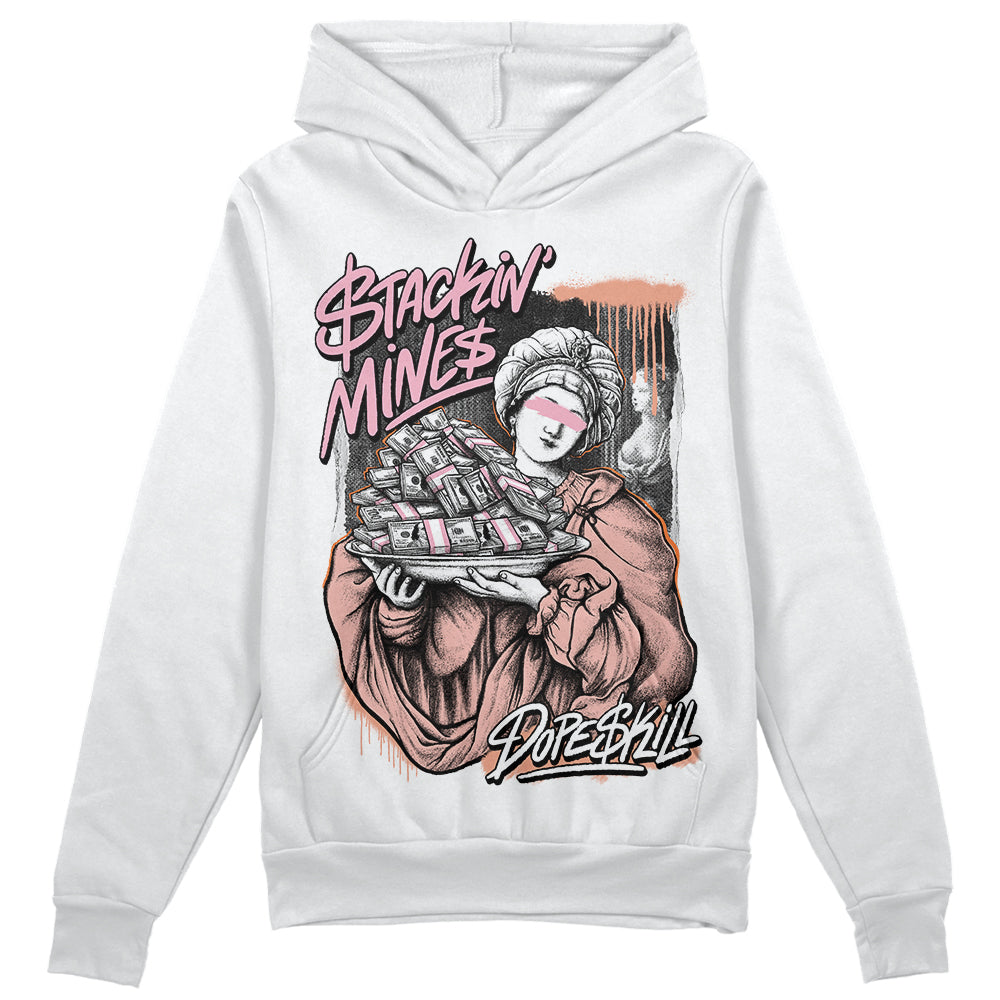 Jordan 11 Low “Legend Pink” DopeSkill Hoodie Sweatshirt Stackin Mines Graphic Streetwear - WHite