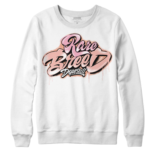 Jordan 11 Low “Legend Pink” DopeSkill Sweatshirt Rare Breed Type Graphic Streetwear - White