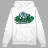 Jordan 5 “Lucky Green” DopeSkill Hoodie Sweatshirt Rare Breed Type Graphic Streetwear - White