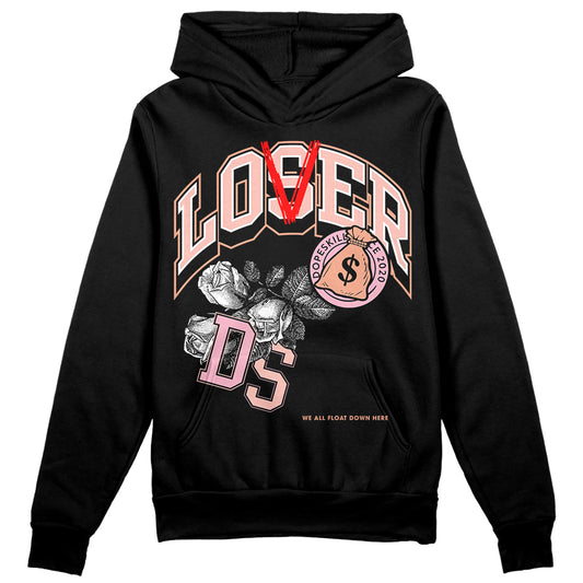 Jordan 11 Low “Legend Pink” DopeSkill Hoodie Sweatshirt Loser Lover Graphic Streetwear - Black