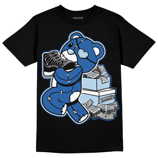 Jordan 11 Low “Space Jam” DopeSkill T-Shirt Bear Steals Sneaker Graphic Streetwear - Black