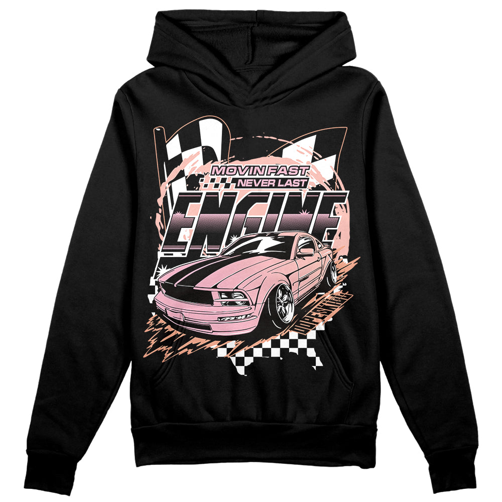 Jordan 11 Low “Legend Pink” DopeSkill Hoodie Sweatshirt ENGINE Tshirt Graphic Streetwear - Black