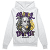 Jordan 12 "Field Purple" DopeSkill Hoodie Sweatshirt Money Don't Lie Graphic Streetwear - White