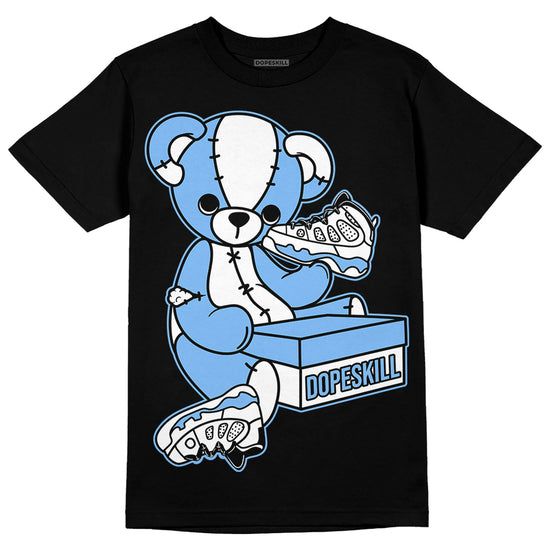 Jordan 9 Powder Blue DopeSkill T-Shirt Sneakerhead BEAR Graphic Streetwear - Black