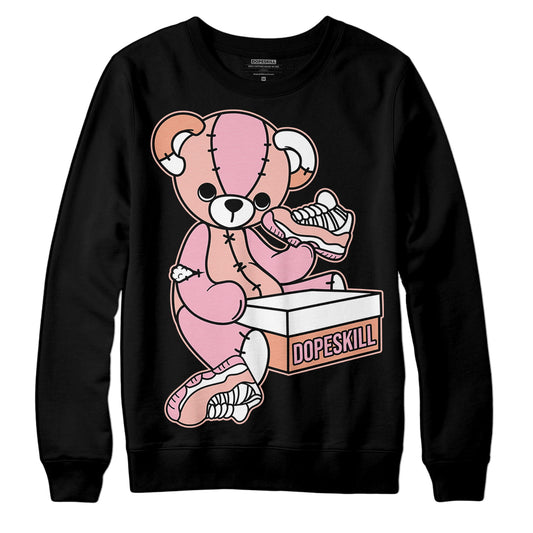 Jordan 11 Low “Legend Pink” DopeSkill Sweatshirt Sneakerhead BEAR Graphic Streetwear - Black