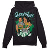 Jordan 5 “Lucky Green” DopeSkill Hoodie Sweatshirt Queen Of Hustle Graphic Streetwear - Black