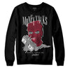 Jordan 1 Retro High '85 OG Metallic Burgundy DopeSkill Sweatshirt Money Talks Graphic Streetwear - Black