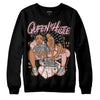 Jordan 11 Low “Legend Pink” DopeSkill Sweatshirt Queen Of Hustle Graphic Streetwear - Black